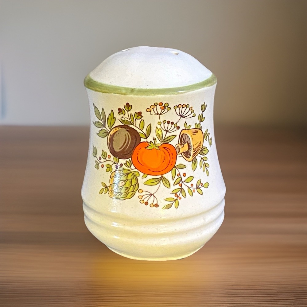 Vintage Spice of Life Salt or Pepper Shaker, 1970's, Made in Japan, Mushroom MCM